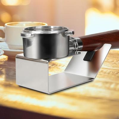 51/54/58/53mm Tall Handle Coffee Portafilter with Espresso Tamping Station