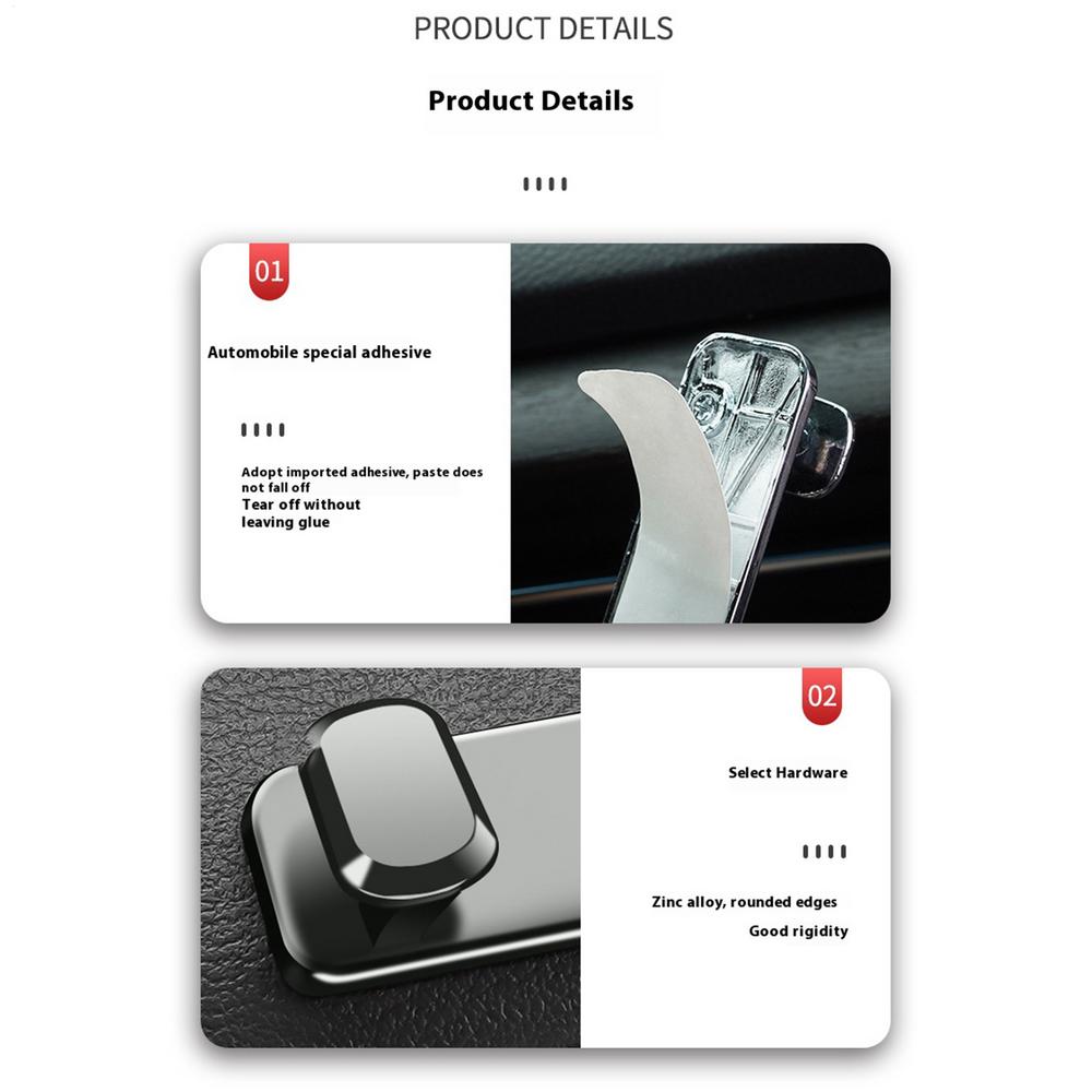 Hub Caps Glove Box Car Hooks ABS Storage Holder Car Dedicated Accessories for Renault Clio Megane Trafic Captur Master Logan Kan