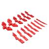 14 Pcs Setup  , Aluminum Alloy Router Table Setup Bar with Storage Box, Height Gauge Set for Router Table Saw Band Saw Planer Height Depth Angle Fe