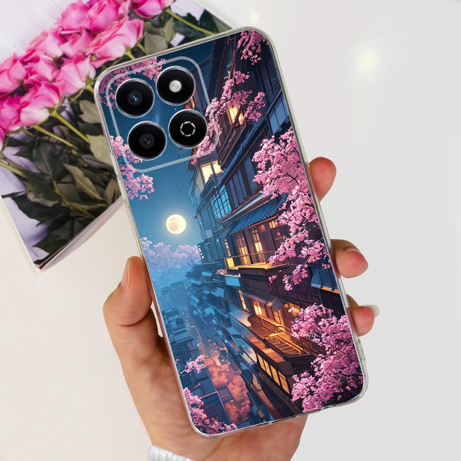 For Honor X7C 5G Case ALT-NX1 Cute Panda Cartoon Painted Cover Soft Slim Phone Case For Honor X7C X 7c HonorX7C 4G Fundas Bumper