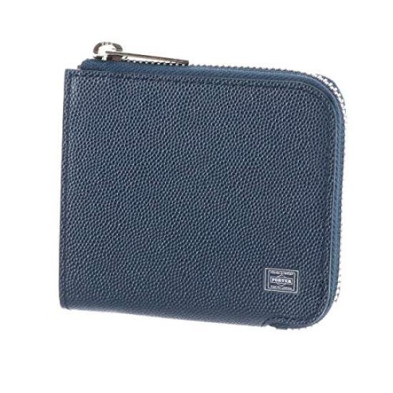 

[Porter] Yoshida Bag L-shaped Zipper Wallet ABLE 030-03441 3. Navy