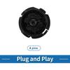 Headlight Switch No.97061353309DML Fog Light Control Switch for Porsche 718 Boxster 2023 Plastic Black