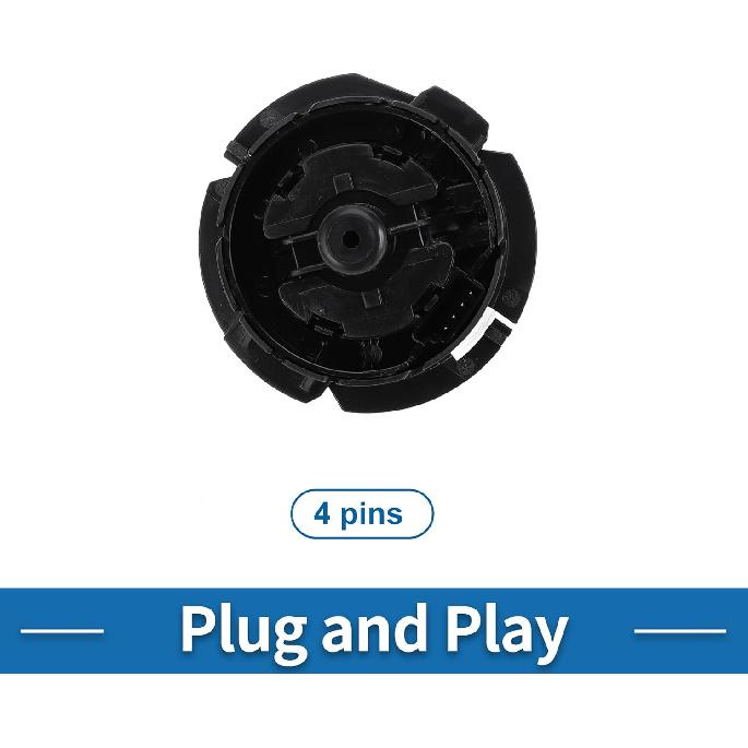 Headlight Switch No.97061353309DML Fog Light Control Switch for Porsche 718 Boxster 2023 Plastic Black