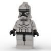 Clone Trooper Adult Figure Small Particle Building Blocks Model