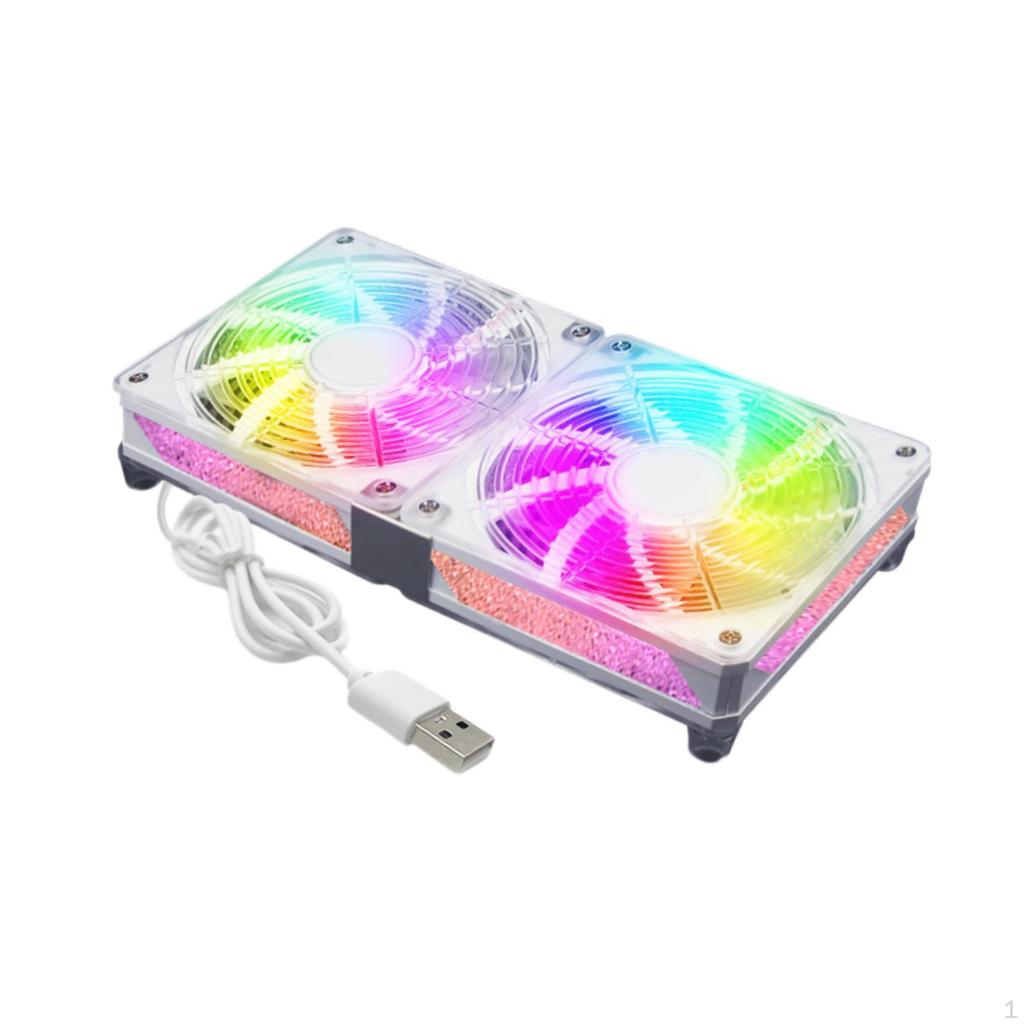 5V Computer Cooling Fan, Easy to Install, 12cm, for Case, Thermal Pad