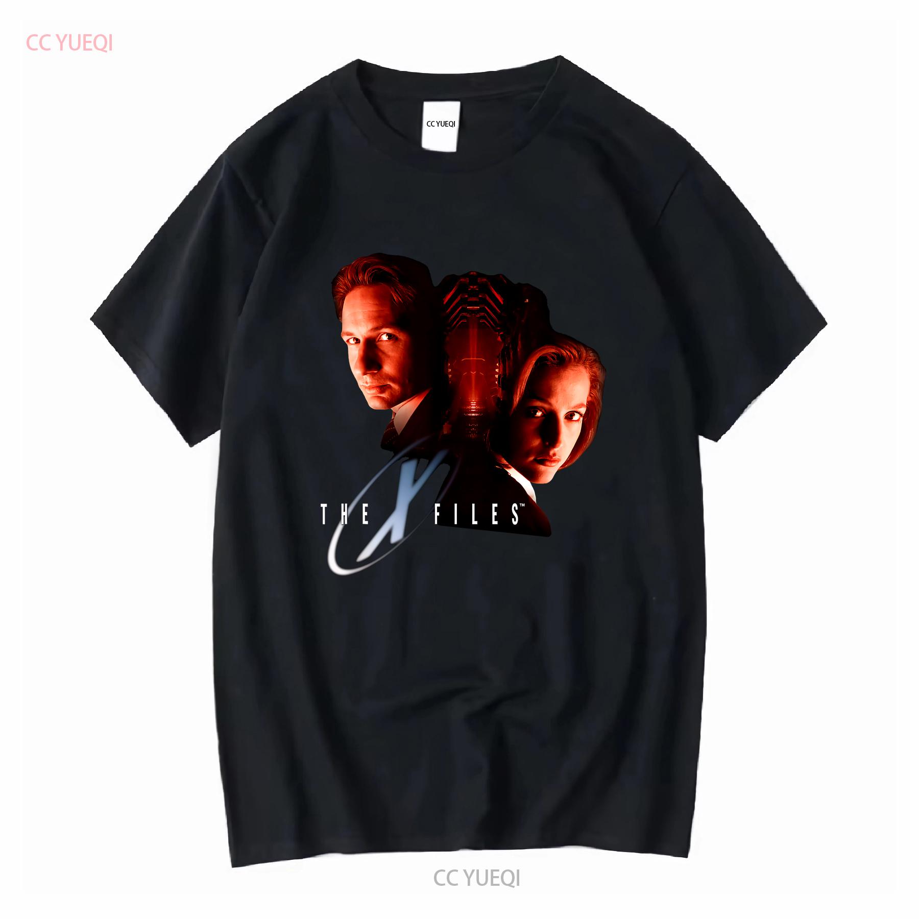 

The X Files Mulder And Scully T Shirt S 5XL long or short sleeves vintage Washed Top For Everyday Wear homme Casual Soft 4XL