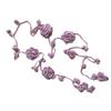 Retros Styles Fashion Scarves Handmade Knitted Neckerchief Flower Women Scarf for Vintage Fashion Enthusiasts