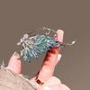 Rhinestone Butterfly Brooch Butterfly Wing Lapel Pin Sweater Cardigan Coat Business Suit Decoration Women Clothing Accessories