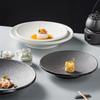 High-End Ins Style Large Plate, Deep Dish, Ceramic Creative Tableware, Western Salad Plate, Hotel Plating