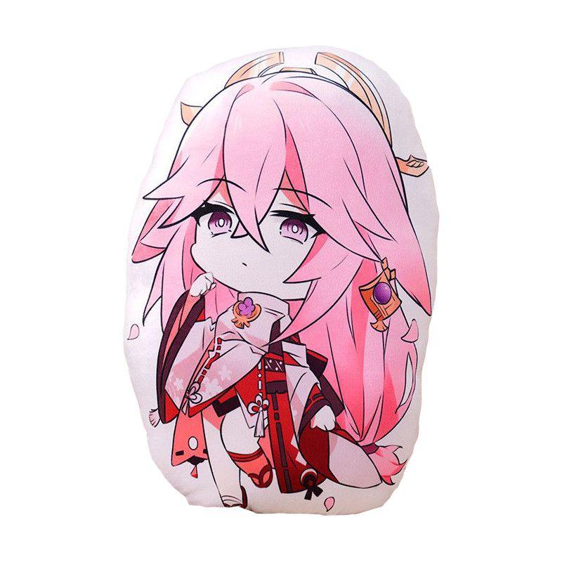 Genshin Plush Impact Toy Pillow Stuffed Zhongli Hutao Venti Xiao Klee Paimon