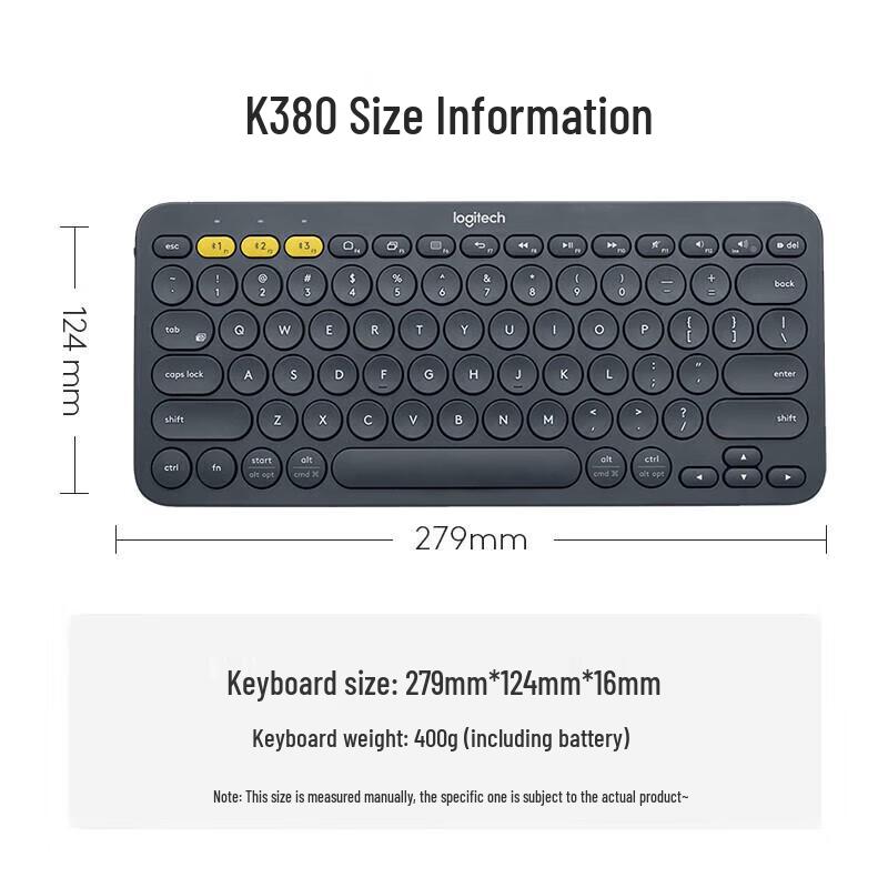 Logitech K380 Multi-Device Bluetooth Keyboard