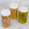 Rust-Proof Plastic Mason Jar Lids Reusable PP Sealing Caps For Canning Jars Anti-Leak Storage Covers For Kitchen Organization