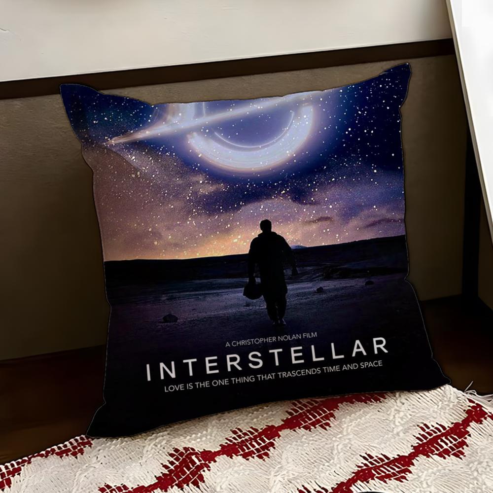Movie IInterstellarS Cushion Cover Reversible Soft Durable Pillow Cover Home Car MultiScene Use for Daily Comfort