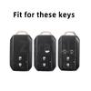 Transparent Car Remote Shell Fob Holder Key Cover Case Protector For Suzuki Ertiga Swift  Wagon R Japanese Monopoly Type 3C