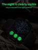 SANDA6237 Fashion Electronic Watch Outdoor Sports Multi functional Waterproof Night Light Dual Display Men's Electronic Watch