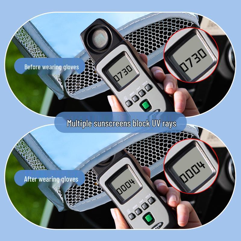 Electric Vehicle Sunshade Handlebar Covers: Waterproof, Windproof & UV-Protective