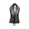 Sexy lingerie sexy teasing women open crotch lace seduction onesie free suit
