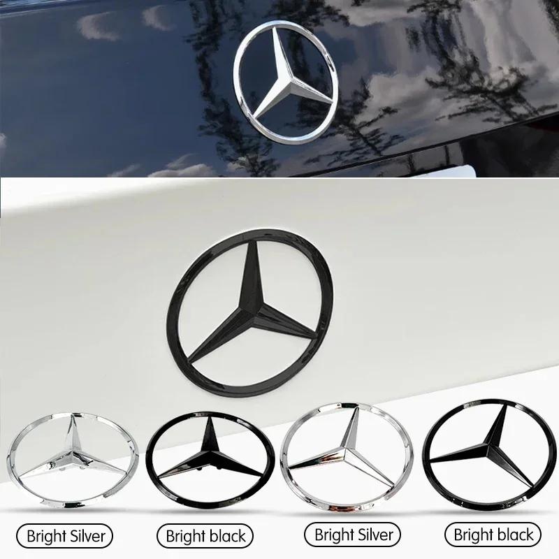 Dla Mercedes Benz 3D ABS Czarna Gwiazda Logo Bagażnika Tylnego Dla Mercedes Benz KLASA A 2013-2018 A180 A200 A250 A45 AMG W176 A1768170016