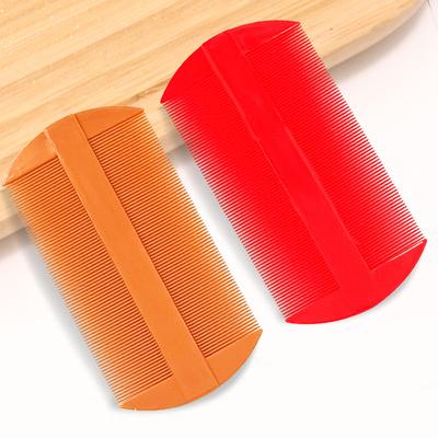 Bit Tarağı Tarak Tarak Kepek Baş Kaşıntısı Baş Bitlerini Kazımak İçin Plastik Çift Taraflı Tarak