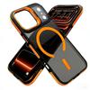 Luxury Matte Clear Back Magnetic Phone Case with Adjustable Kickstand Compatible For Air 17 ProMax 16 15 14 Plus 13 12 11