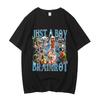 Just A Boy Who Love Brainrot Meme Italian Tshirt Cute Ai Italian Brainrot Animals Y2k Graphic High Quality Cotton T Shirt