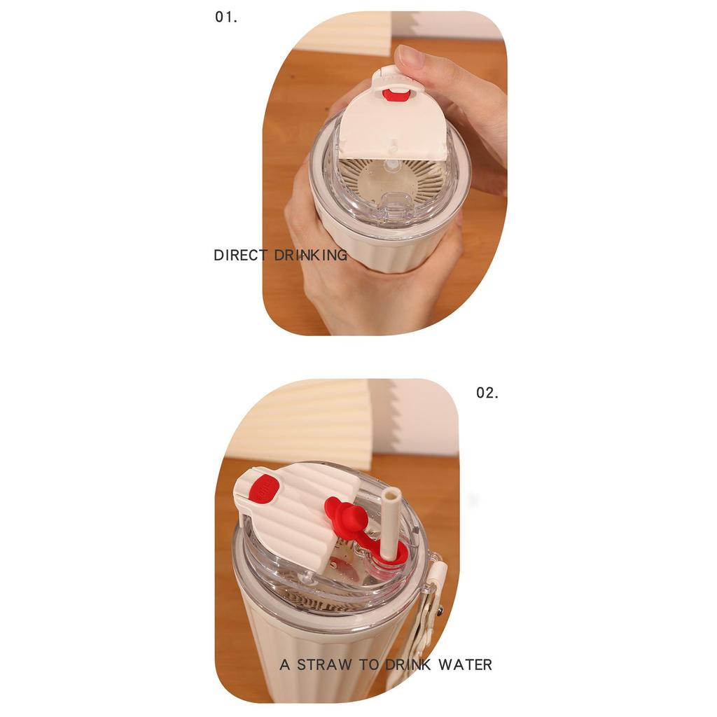 304 Stainless Steel Coffee Mugs Tumblers Food Grade with Tea Infuser for Loose 420ml Filter