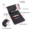 Men's RFID Anti-Theft Multifunctional Short Wallet with Large Capacity and Magnetic Card Holder