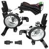Fog Lights Clear Lens Bumper Lamps Kit Accessories For Honda CRV CR-V 2007 2008 2009 HO2591103/ 33901-SWA-003/ 08V31SWA1M002