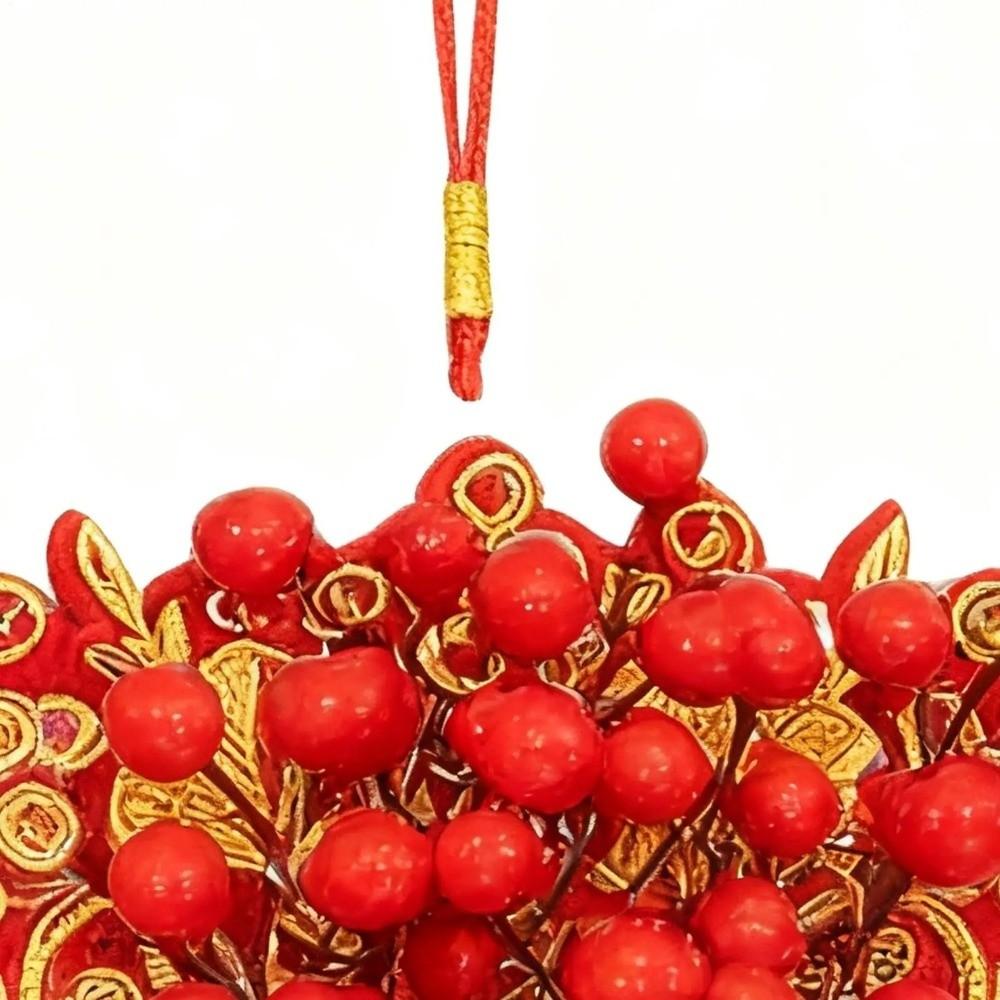 Lucky Bag Shape Chinese New Year Decoration Glitter Sequins Creative Spring Festival Pendants Good Fortune Three-dimensional