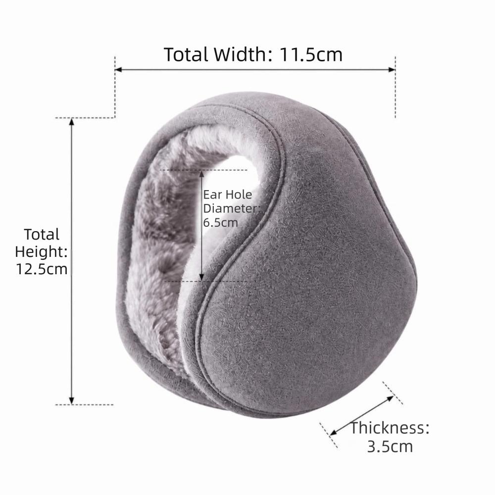 Warm Velvet Ear Muffs Thicken Padding Winter Earmuffs New Thicken Ear Covers  Men Women