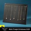 Gold Hook Jewelry Display Stand for Necklaces and Bracelets
