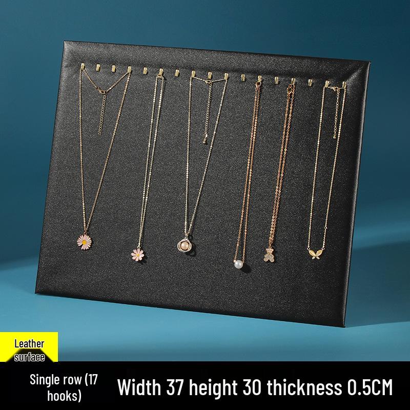 Gold Hook Jewelry Display Stand for Necklaces and Bracelets
