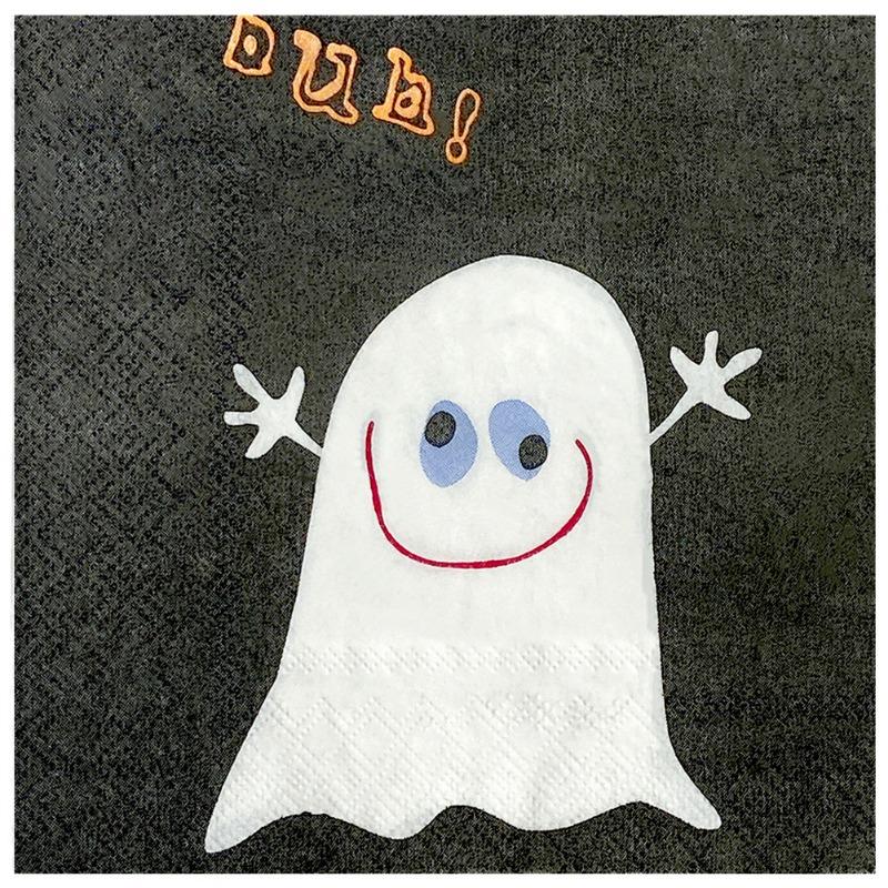 20pcs/Pac 33*33cm 2-Ply Disposable Party Napkin Halloween Pattern
