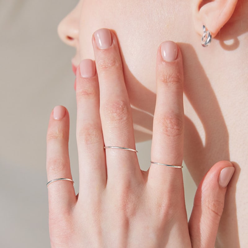 Hei SLIM LAYERED 3SET RING