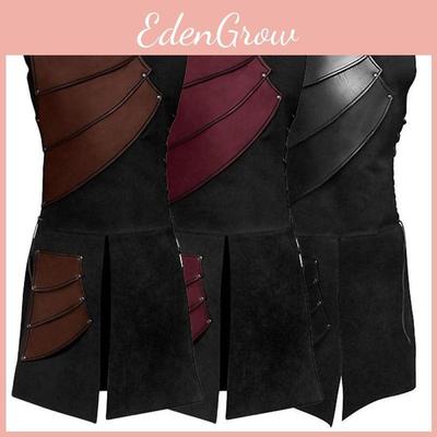 Premium Męski Średniowieczny Strój Rycerski Cosplay Dla Mężczyzn Rozmiar M-3xl
