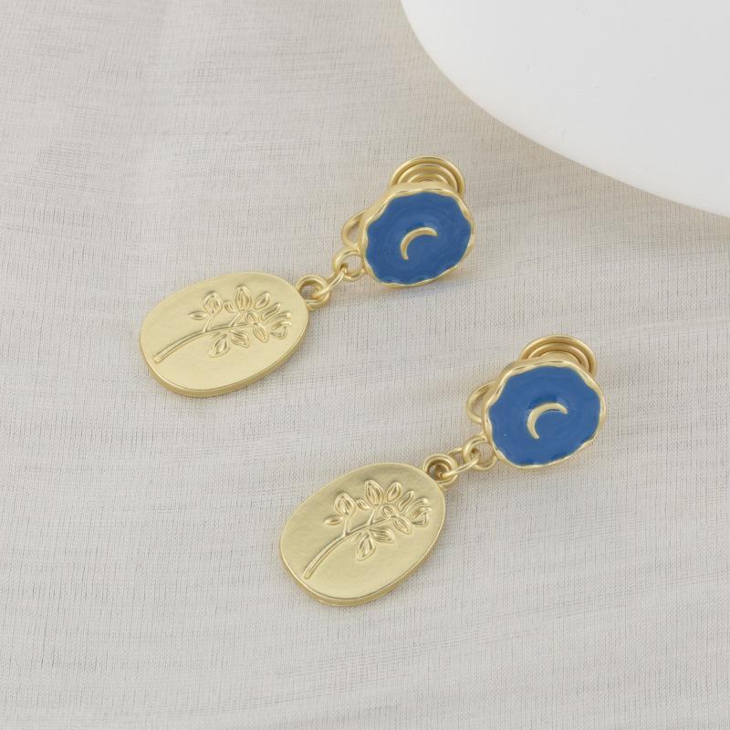 Orecchini Dolci da Fatina Stile Coreano Senza Foro: Design Versatile, Chic e di Alta Gamma per Zampironi.
