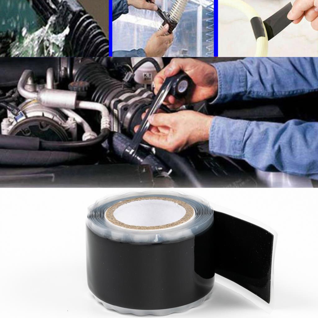1.5/3M Self-Adhesive Silicone Rubber Repair Waterproof Bonding Tape Self Fusing Wire Plumber Electrition Pipe Repair Hose Leak