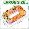Lightweighted Snack Organize Box With Letter Shape Multipurpose Food Container Party Favor Box