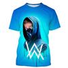 Sommer Mode Musikproduzent Kreatives 3D-Druck Design Hip-Hop Trendiges Cooles T-Shirt