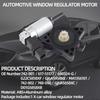 Dasbecan Front & Rear Right Window Lift Motor Compatible With Mazda 3 2004-2009 Mazda 6 2003-2008 Mazda CX7 2007-2012 Mazda CX9 2007-2015 Mazda RX8