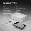 Multi-Control Association Flush Smart Light Switch, 1 Gang WiFi Touch Switch with Smart Life APP Control Neutral or Capacitor