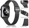 Silm Milanese Strap For Apple Watch Band 11 10 9 8 7 46mm 42mm 45mm 41mm Ultra 3/2 49mm Metal Bracelet iWatch 6 5 4 SE 44mm 40mm
