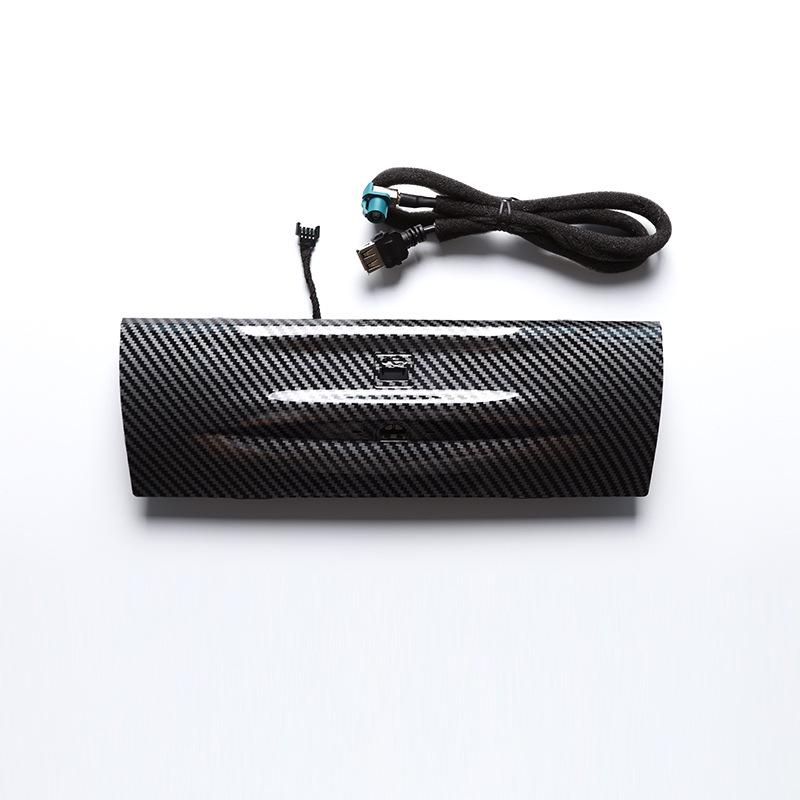 Ambient Light USB Audio & Cigarette Lighter Cover for BMW 3 Series/3GT/4 Series Central Control Panel