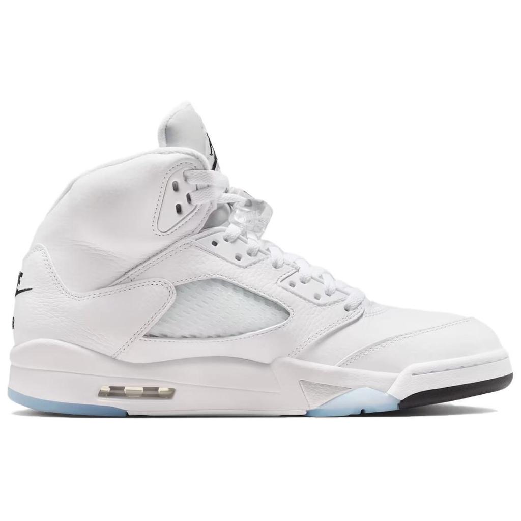 Jordan Air Jordan 5 High-Top Vintage Basketballschuhe Herren Weiß HQ7978-103
