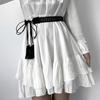 Women'S Decorative Belt Vintage Hollow Out Lace Belt Woven Tie Belt Elegant For Outdoor Activities Hanfu Dresses