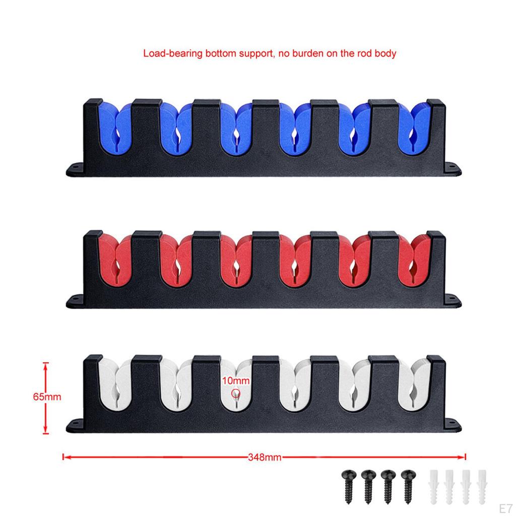 of Rod Holder 6-- --support Wall Mount