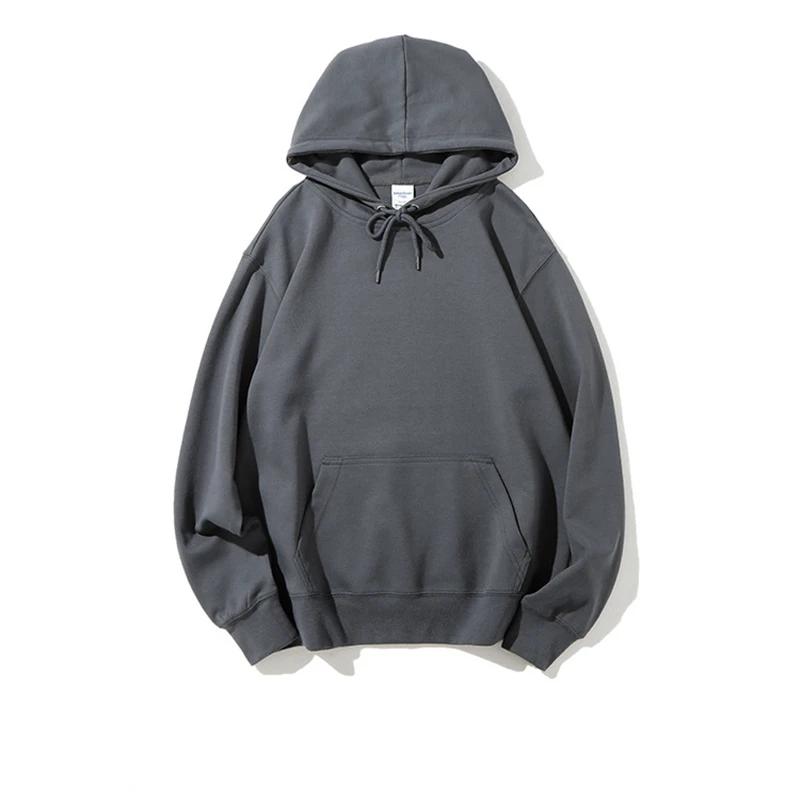 Men's Hoodies Sweatshirts Leisure Pullover Men Hoodies Sweatshirts for Male Solid Color Man Hoody Sweatshirt
