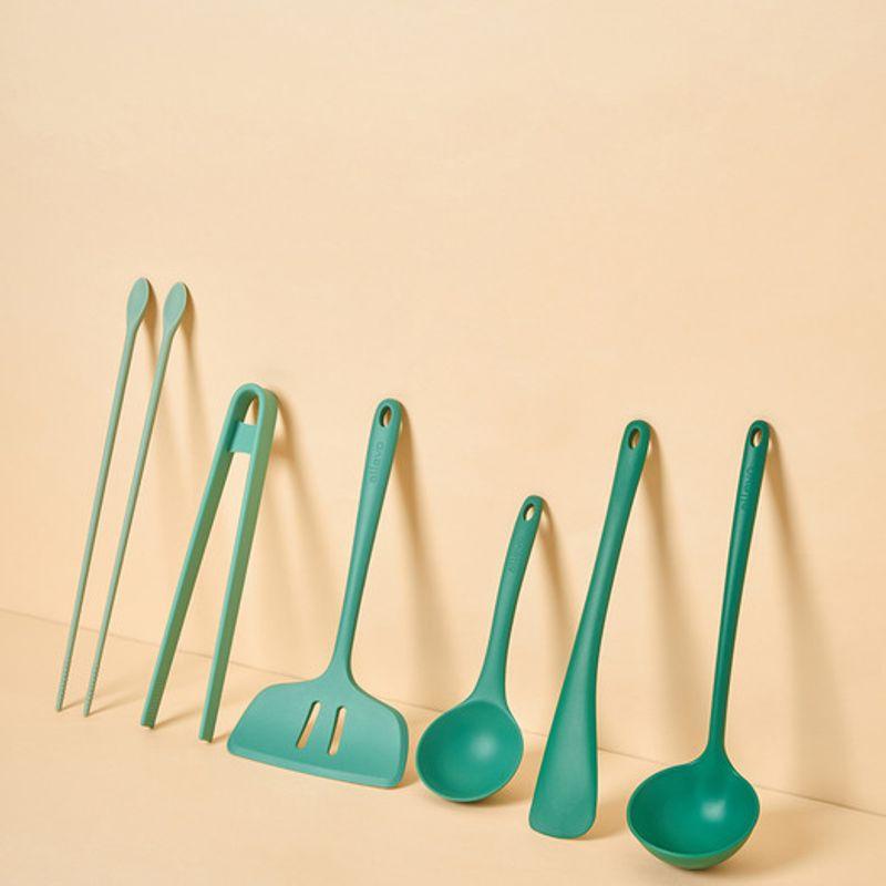 Allevo Dietz Silikon Kochgeschirr Küchenwerkzeug 6-teiliges Komplettset