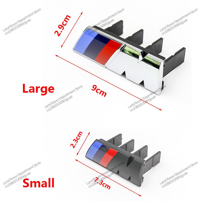 cvbsy2 3D ABS Car Styling Front Grille Badge Emblem M Logo For BMW F48 G01 E84 E46 X1 X2 X3 X4 X5 X6 E83 F39 F30 Decoration Accessories