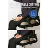 Memory Foam Seat Cushion Tailbone Sciatica Back Pain Relief Comfort Office Chair Car Seat Cushion Non-Slip Orthopedic MemoryFoam